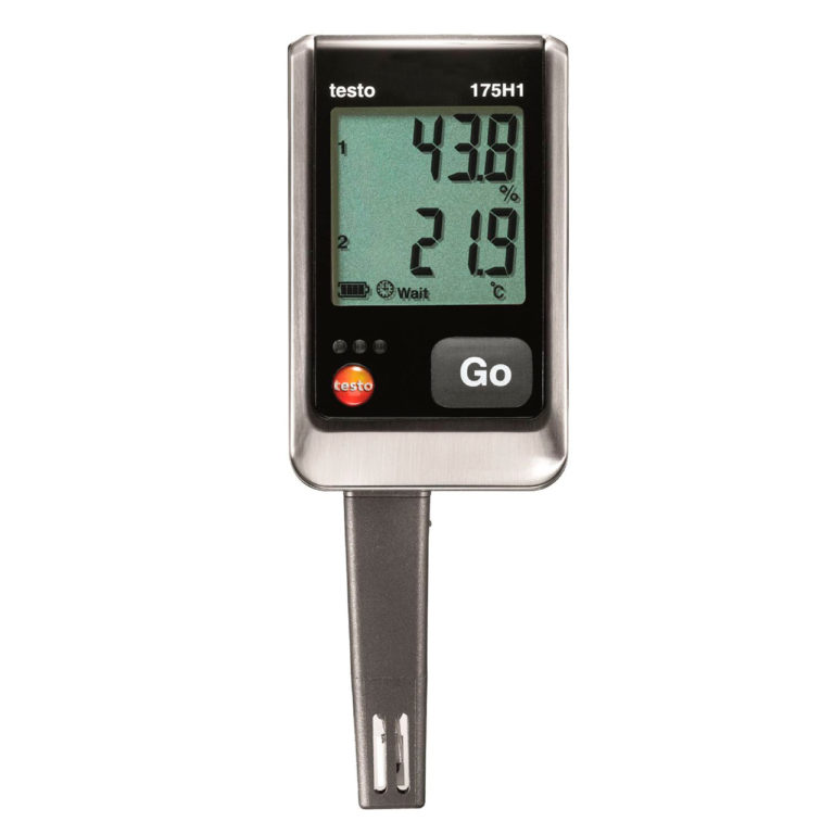 Registrador de temperatura y humedad 175-H1, comercializado por Exclusivas Iglesias.